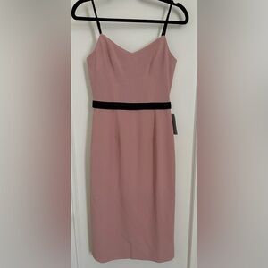 toasted mauve midi dress